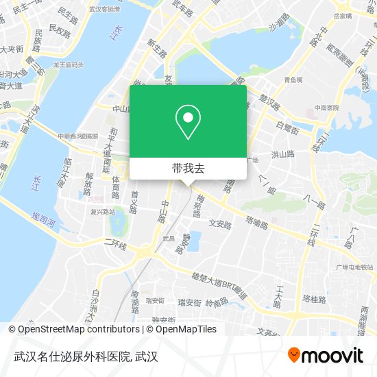 武汉名仕泌尿外科医院地图