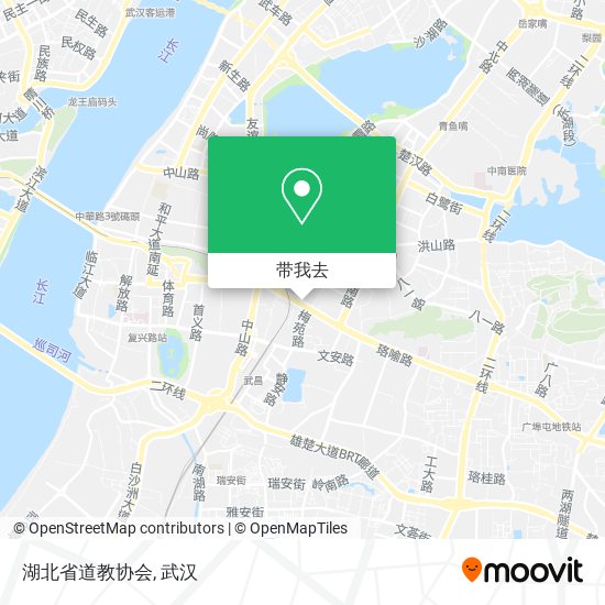 湖北省道教协会地图