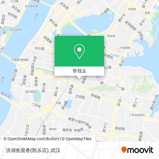 洪湖鱼面香(凯乐店)地图