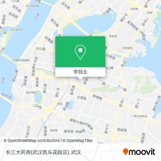 长江大药房(武汉凯乐花园店)地图