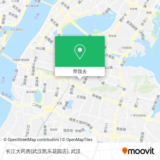 长江大药房(武汉凯乐花园店)地图