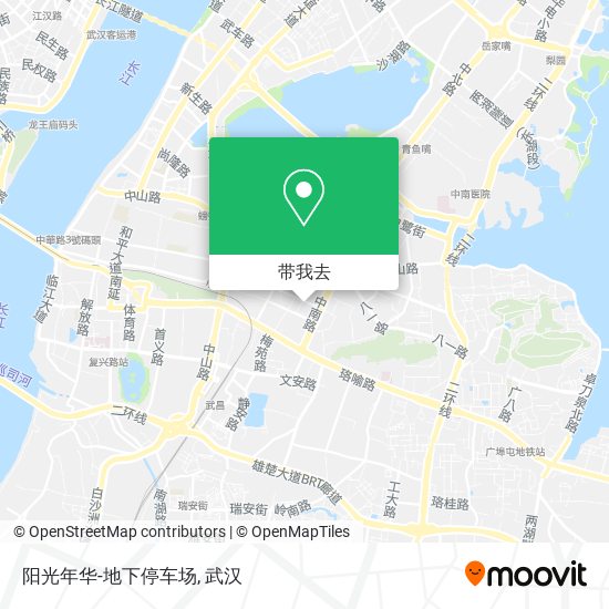 阳光年华-地下停车场地图