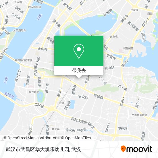 武汉市武昌区华大凯乐幼儿园地图
