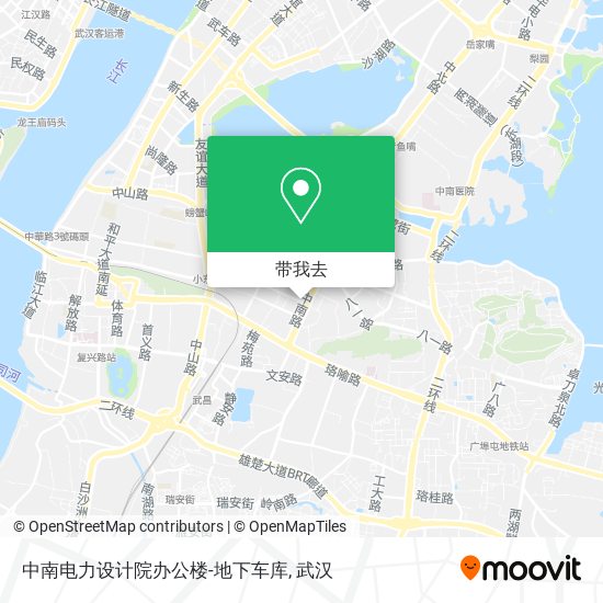 中南电力设计院办公楼-地下车库地图