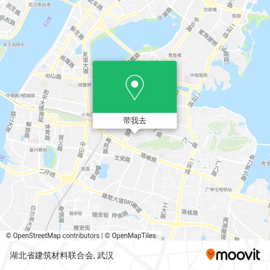 湖北省建筑材料联合会地图