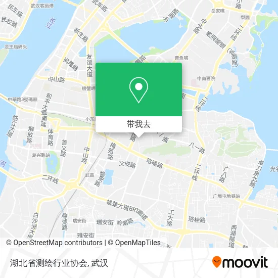 湖北省测绘行业协会地图