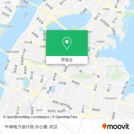 中南电力设计院-办公楼地图