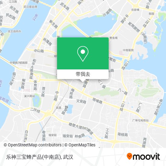 乐神三宝蜂产品(中南店)地图