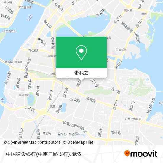 中国建设银行(中南二路支行)地图