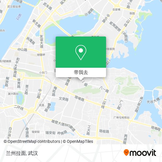 兰州拉面地图