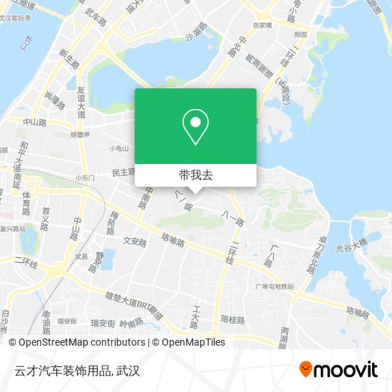 云才汽车装饰用品地图