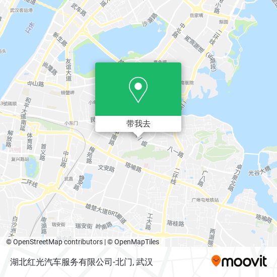 湖北红光汽车服务有限公司-北门地图