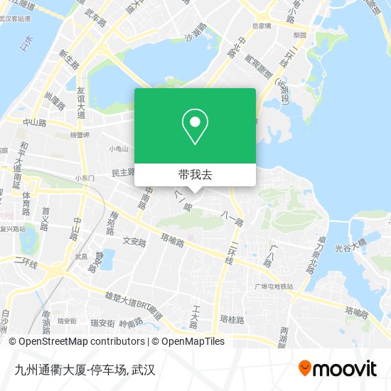 九州通衢大厦-停车场地图