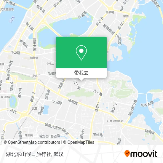 湖北东山假日旅行社地图
