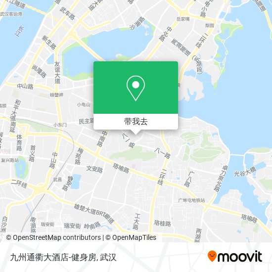 九州通衢大酒店-健身房地图