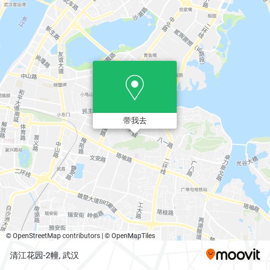 清江花园-2幢地图