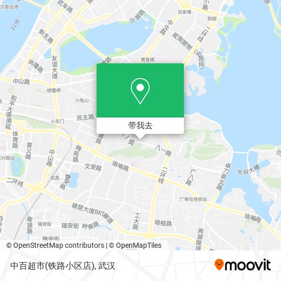 中百超市(铁路小区店)地图