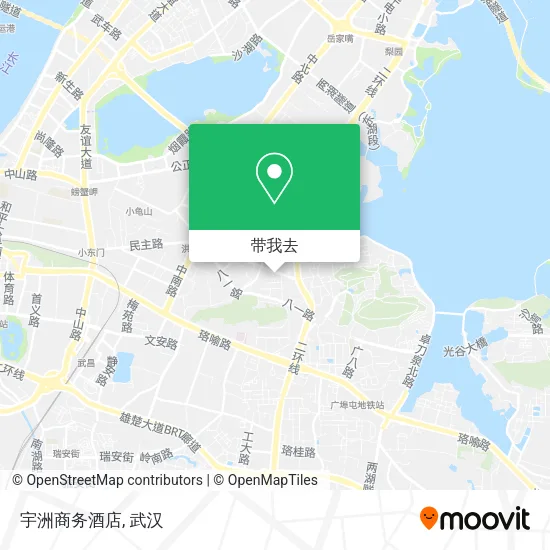 宇洲商务酒店地图