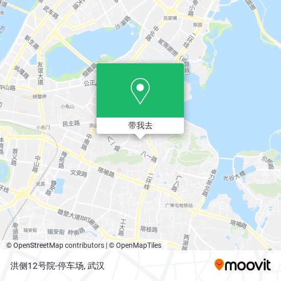 洪侧12号院-停车场地图