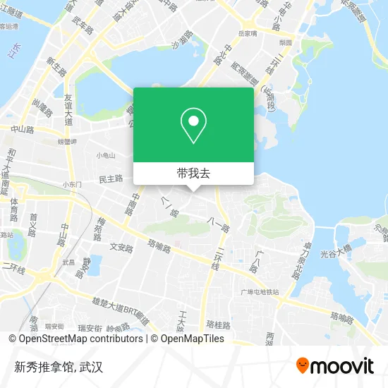 新秀推拿馆地图