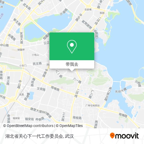 湖北省关心下一代工作委员会地图