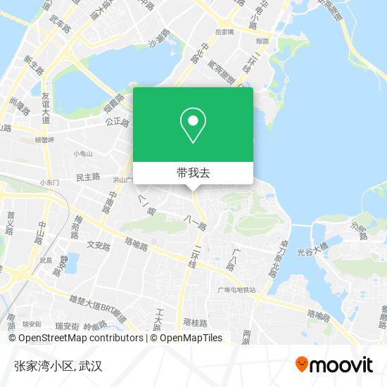 张家湾小区地图