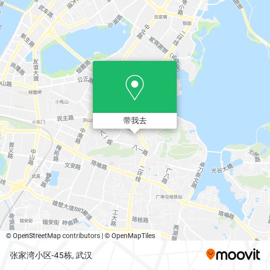 张家湾小区-45栋地图