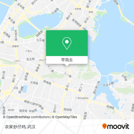 农家炒仔鸡地图