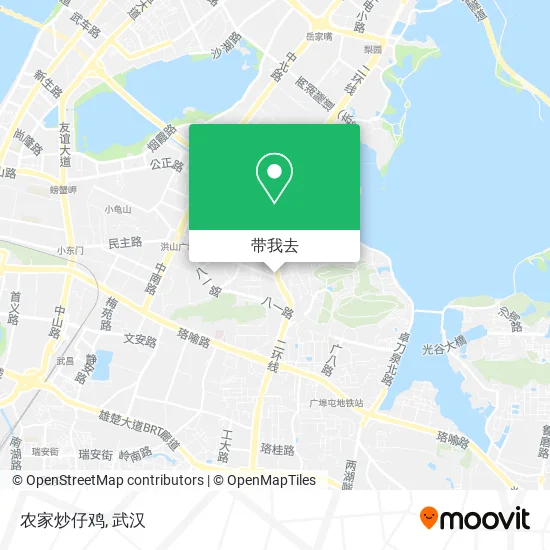 农家炒仔鸡地图