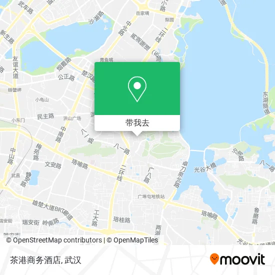 茶港商务酒店地图
