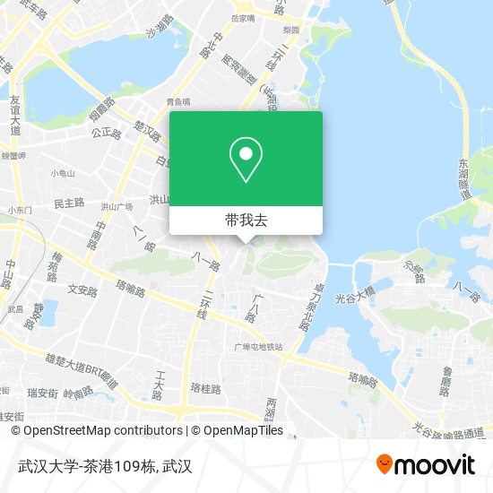 武汉大学-茶港109栋地图