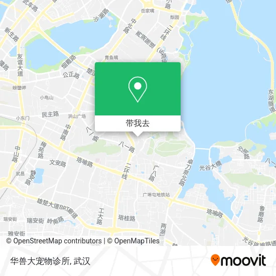 华兽大宠物诊所地图