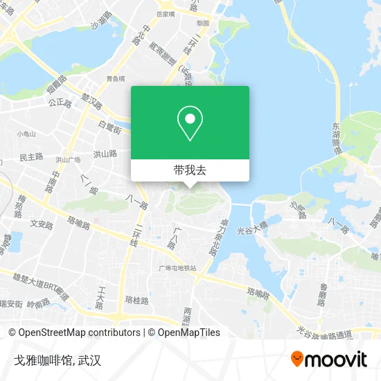 戈雅咖啡馆地图
