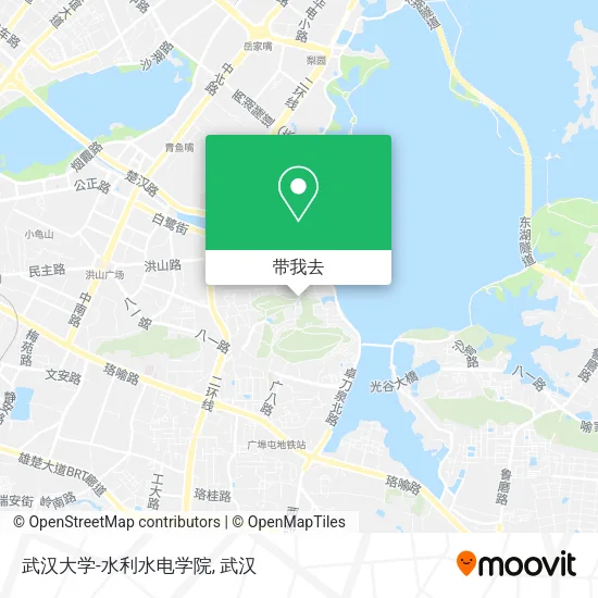 武汉大学-水利水电学院地图