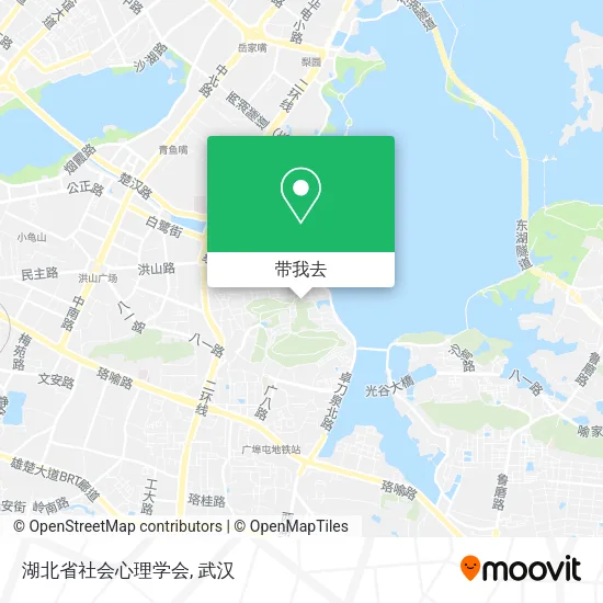湖北省社会心理学会地图