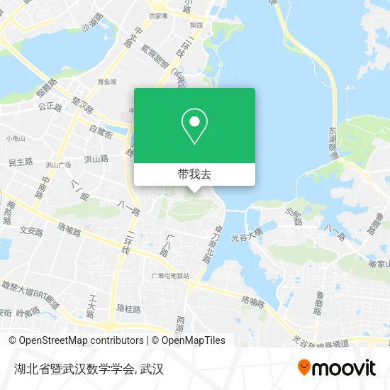 湖北省暨武汉数学学会地图
