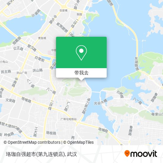 珞珈自强超市(第九连锁店)地图