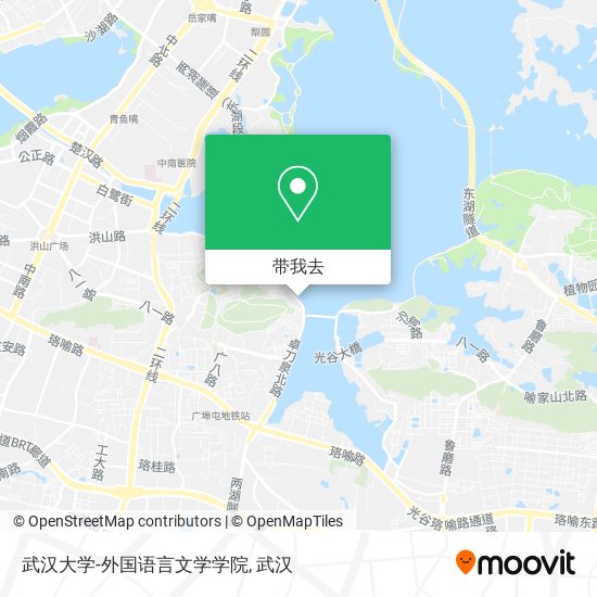 武汉大学-外国语言文学学院地图