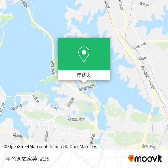 翠竹园农家菜地图