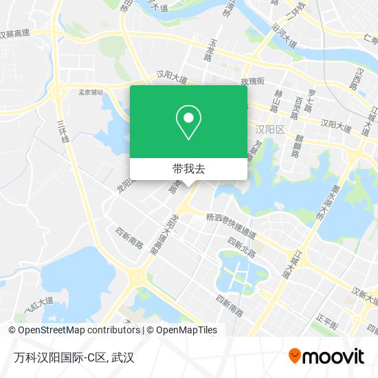 万科汉阳国际-C区地图