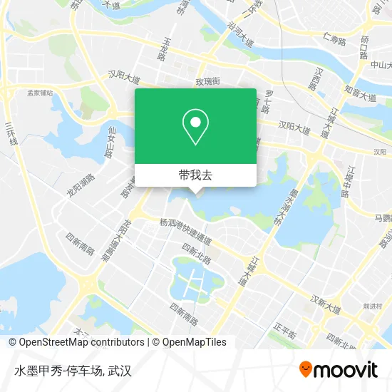 水墨甲秀-停车场地图