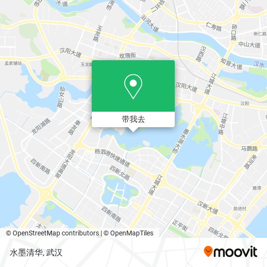 水墨清华地图