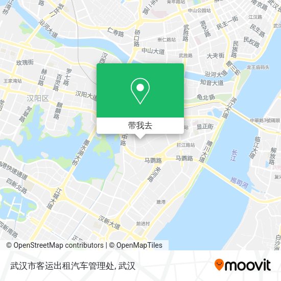 武汉市客运出租汽车管理处地图