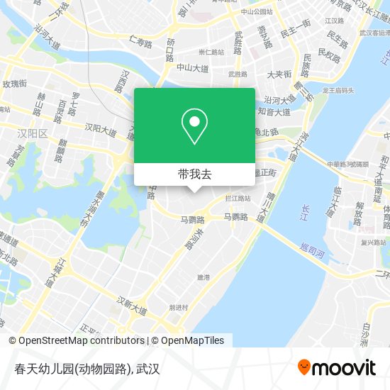 春天幼儿园(动物园路)地图