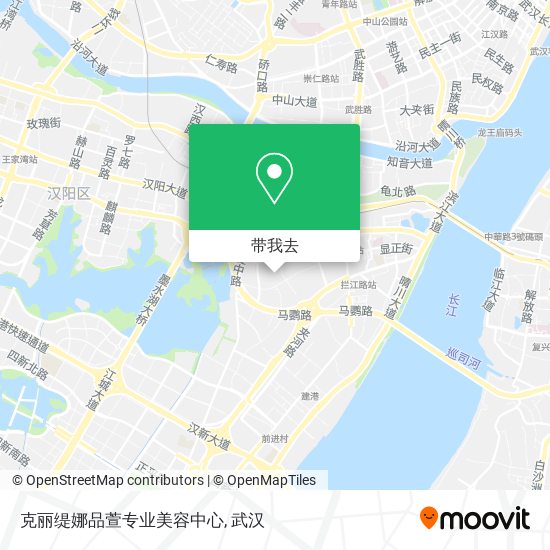 克丽缇娜品萱专业美容中心地图