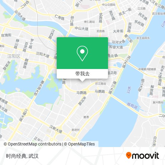 时尚经典地图