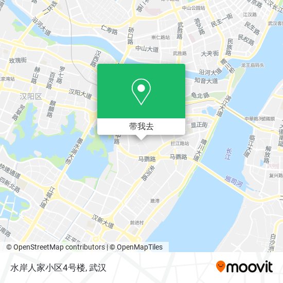 水岸人家小区4号楼地图