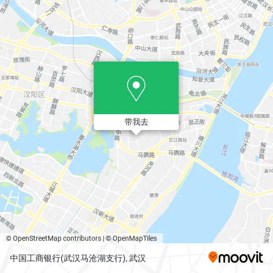 中国工商银行(武汉马沧湖支行)地图