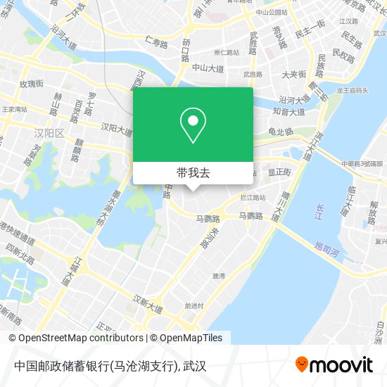 中国邮政储蓄银行(马沧湖支行)地图
