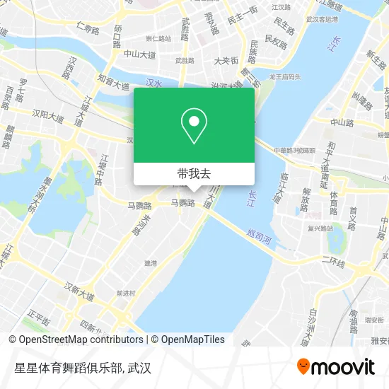 星星体育舞蹈俱乐部地图